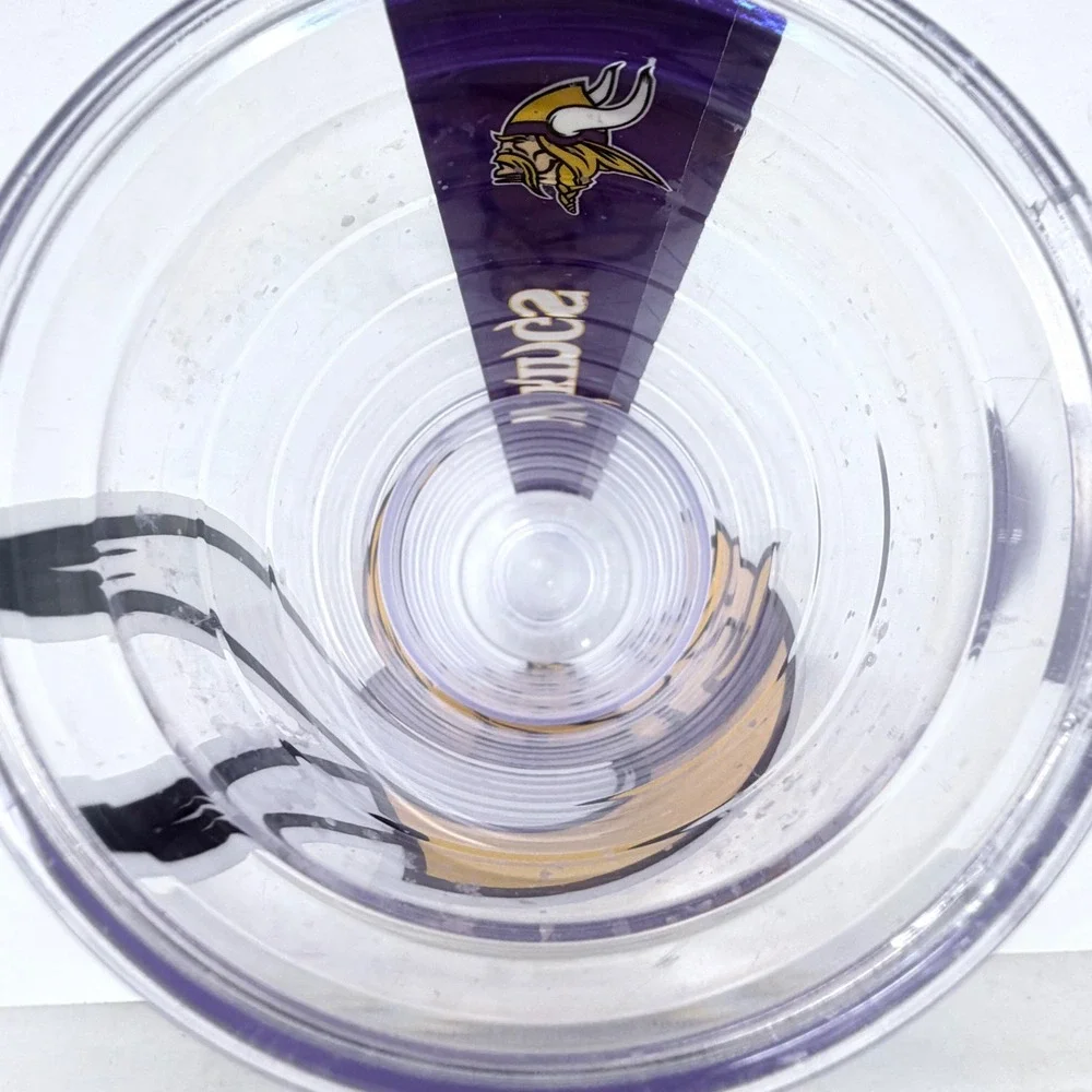 Tervis Tumbler Cup Minnesota Vikings 24oz Purple Gold NFL Insulated Travel Lid